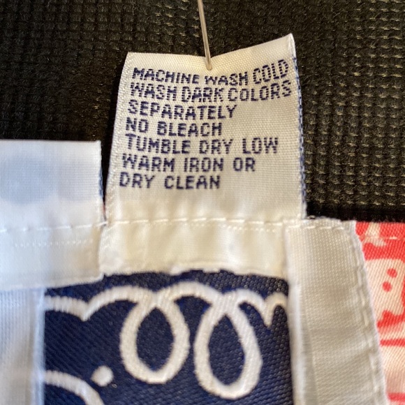 Lilly Pulitzer vintage white tag Pigs in a Blanket print cropped pants lined - Picture 13 of 14